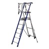 Vue complète de la plateforme roulante F3 ULTIM en aluminium