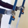 Plateforme individuelle roulante facile à déplacer sur chantier