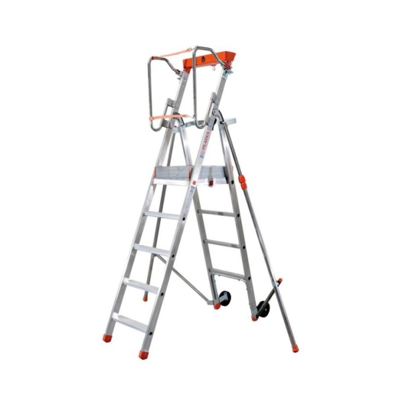 PIRL aluminium compacte avec stabilisateurs télescopiques