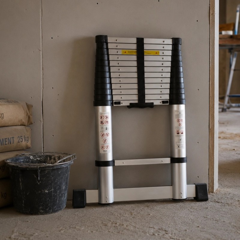 Échelle compacte à déploiement rapide pour travaux en hauteur