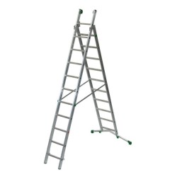 Vue générale de l'échelle transformable PRIMA en position double