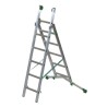 Échelle professionnelle avec barre stabilisatrice télescopique
