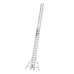 Échelle ROLLER coulissante à corde 2 plans en aluminium professionnel