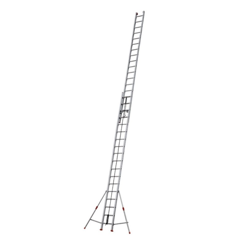 Échelle ROLLER coulissante à corde 2 plans en aluminium professionnel