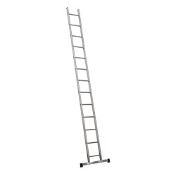Échelle aluminium monobloc avec échelons antidérapants