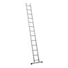 Échelle aluminium monobloc avec échelons antidérapants