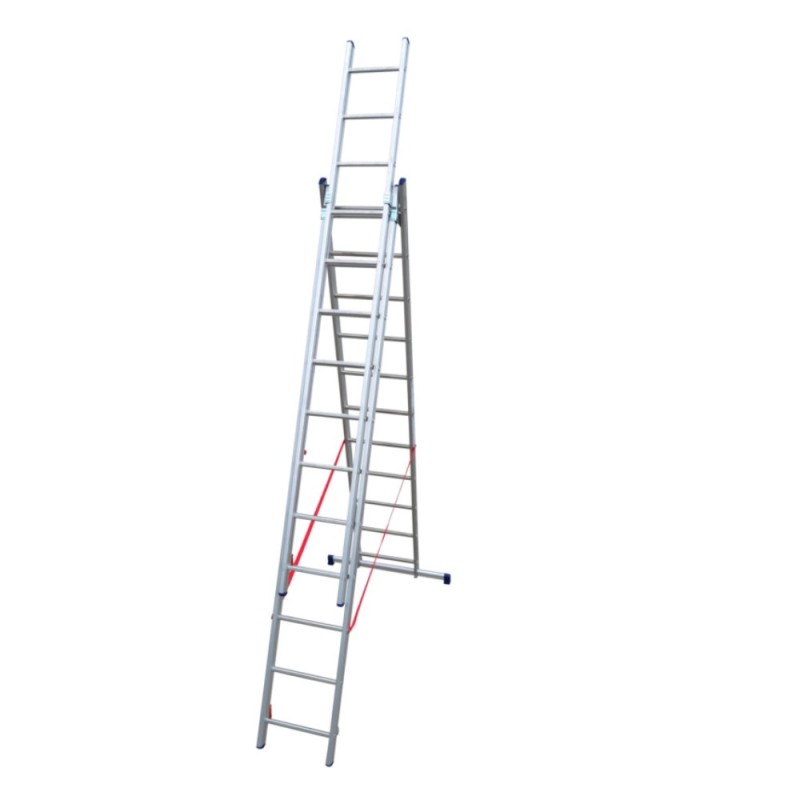 Échelle PRIMA transformable 3 plans en aluminium professionnel