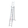 Échelle PRIMA transformable 3 plans en aluminium professionnel