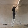 Vue générale de l'échelle T2 en position transformable