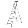 Escabeau X-STEP avec larges marches antidérapantes de 115 mm