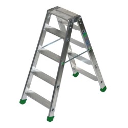 Marchepied aluminium double face pour travaux de maintenance
