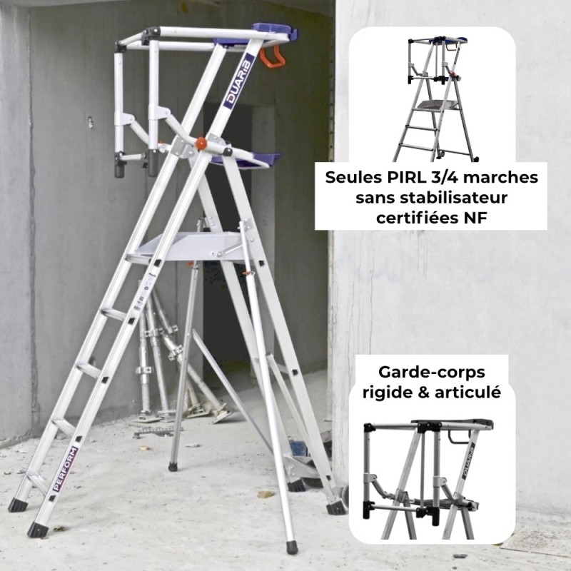 PIRL autostables et avec stabilisateurs