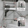 Mise en place en un seul geste, installation express