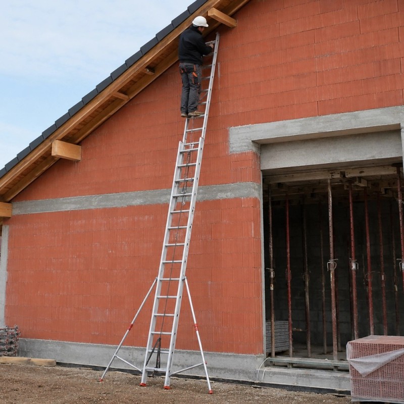 échelle 2 plans avec stabilisateurs