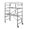 échafaudage professionnel pliable en aluminium