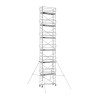 Échafaudage roulant aluminium Duarib avec plateforme de travail