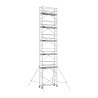 Structure aluminium de l’échafaudage roulant Docker 85 longueur 2,54 m