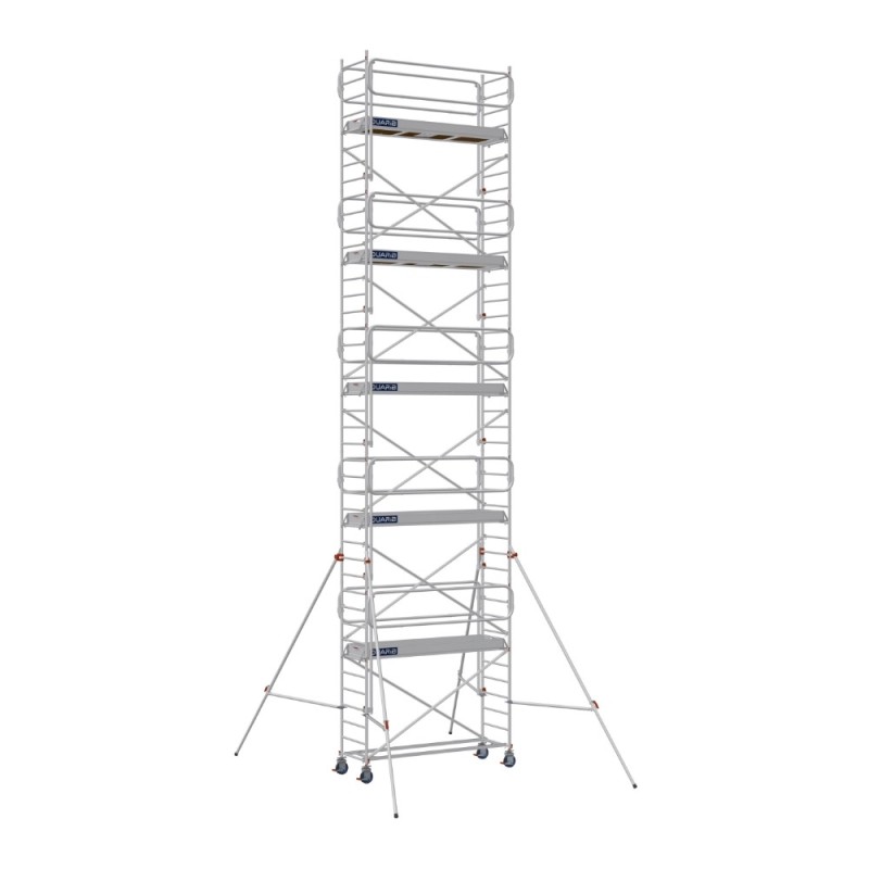 Échafaudage mobile compact Duarib pour chantier et maintenance
