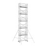 Échafaudage mobile compact Duarib pour chantier et maintenance