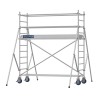 Échafaudage mobile compact Duarib pour chantier et maintenance