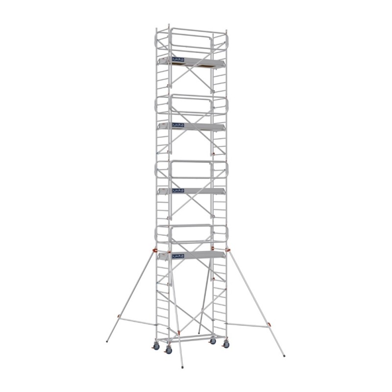Échafaudage roulant compact Duarib pour travaux en hauteur