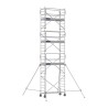 Échafaudage mobile aluminium Duarib Docker 85 vu de face
