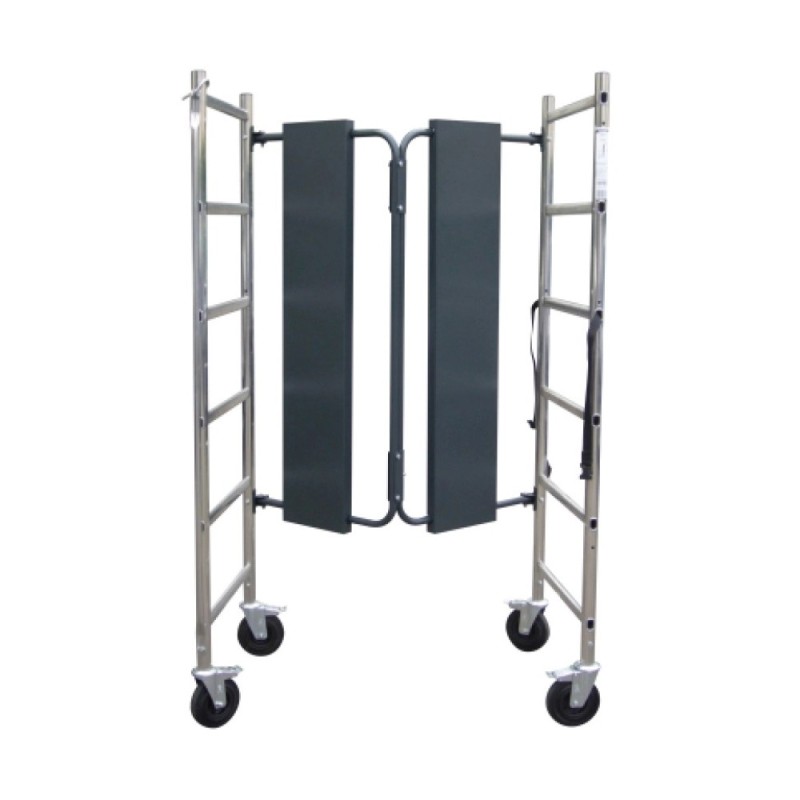 échafaudage roulant pliable et compact