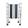 échafaudage roulant pliable et compact
