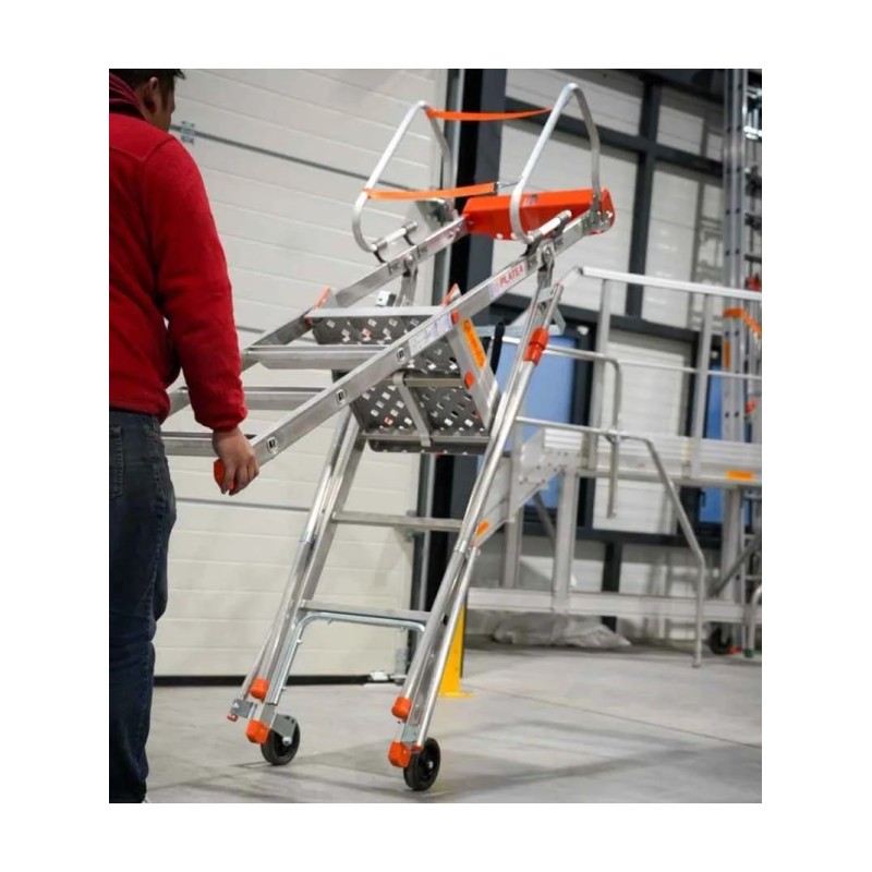 Transport facilité grâce aux roues basculantes