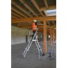 Plate-forme individuelle roulante télescopique XT5 Perform 3/5 marches travaux de plomberie