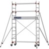 Échafaudage roulant AL165 base standard - Hauteur plancher 1,80m