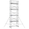 Échafaudage roulant aluminium Docker 85 295 Garde-corps Monobloc EXMDS - Hauteur plancher 7,90m