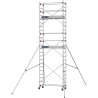 Échafaudage roulant AL165 base standard - Hauteur plancher 4,80m