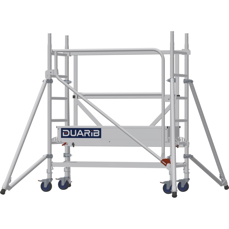 Échafaudage roulant aluminium Docker Mini Hauteur plancher 0,60 m