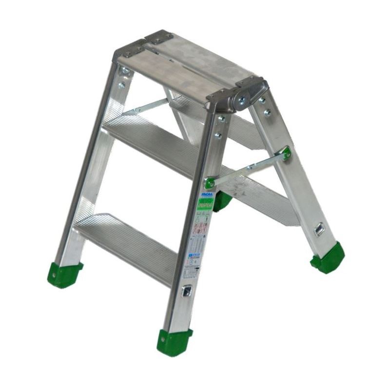 Marchepied double accès 2x2 marches