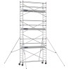 Échafaudage roulant AL300 base standard - Hauteur plancher 5,90m