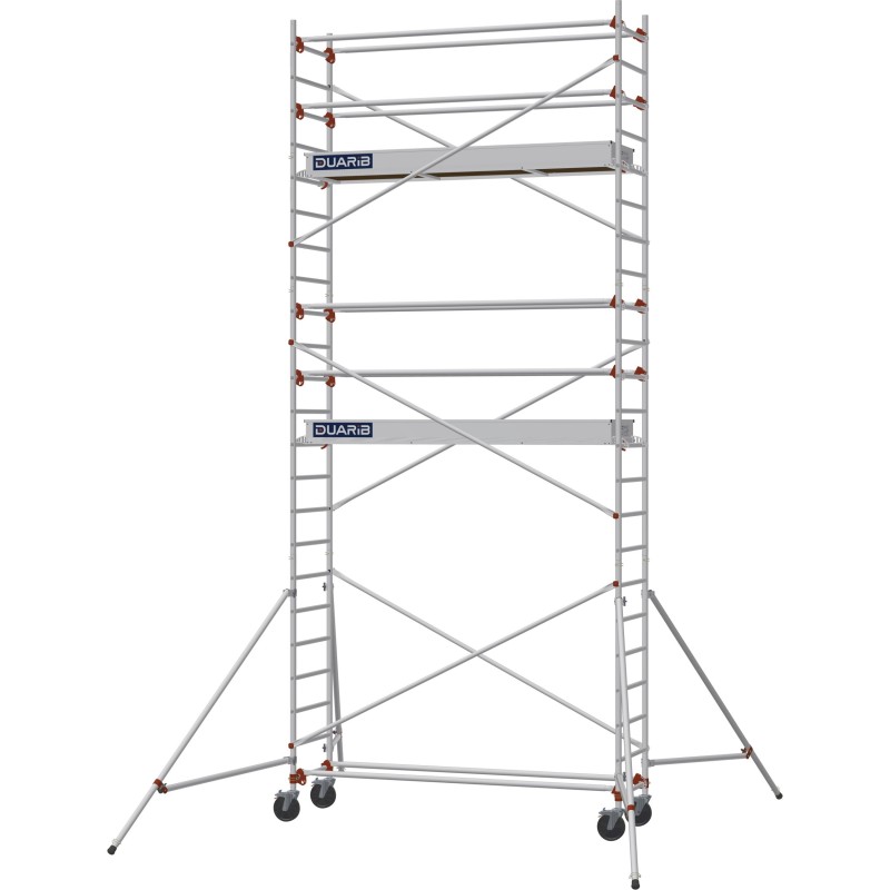 Échafaudage roulant AL255 base standard - Hauteur plancher 4,90m