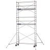 Échafaudage roulant AL255 base standard - Hauteur plancher 4,90m