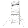 Échafaudage roulant AL255 base standard - Hauteur plancher 5,90m