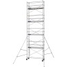 Échafaudage roulant AL255 base standard - Hauteur plancher 7,90m