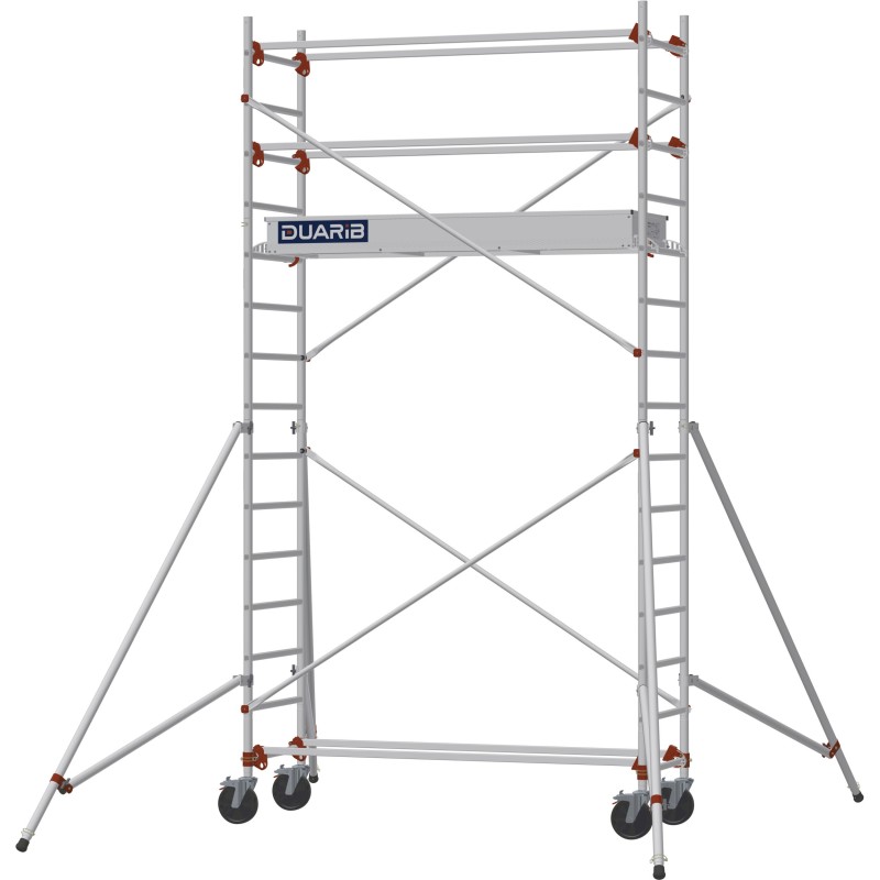 Échafaudage roulant AL205 base standard - Hauteur plancher 2,90m