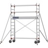 Échafaudage roulant AL205 base standard - Hauteur plancher 1,90m