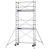 Échafaudage roulant AL205 base standard - Hauteur plancher 3,90m