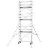 Échafaudage roulant AL205 base standard - Hauteur plancher 5,90m