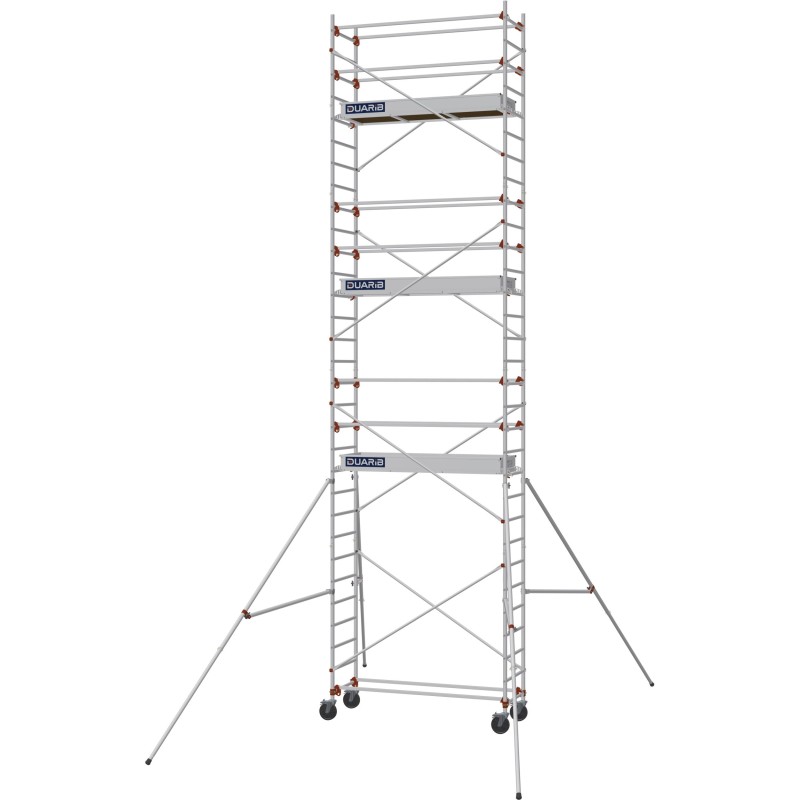 Échafaudage roulant AL205 base standard - Hauteur plancher 6,90m