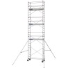 Échafaudage roulant AL205 base standard - Hauteur plancher 6,90m