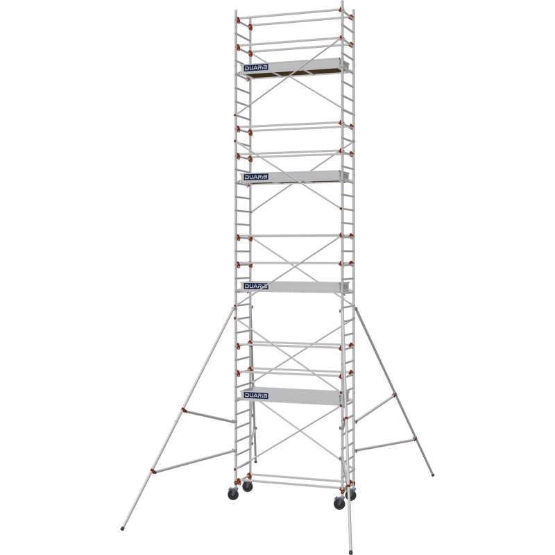 Échafaudage roulant AL205 base standard - Hauteur plancher 7,90m