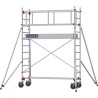Échafaudage roulant AL205 garde-corps monobloc EXMDS - Hauteur plancher 1,90m