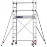 Échafaudage roulant AL135 base standard - Hauteur plancher 1,80m
