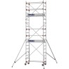 Échafaudage roulant AL135 base standard - Hauteur plancher 3,80m
